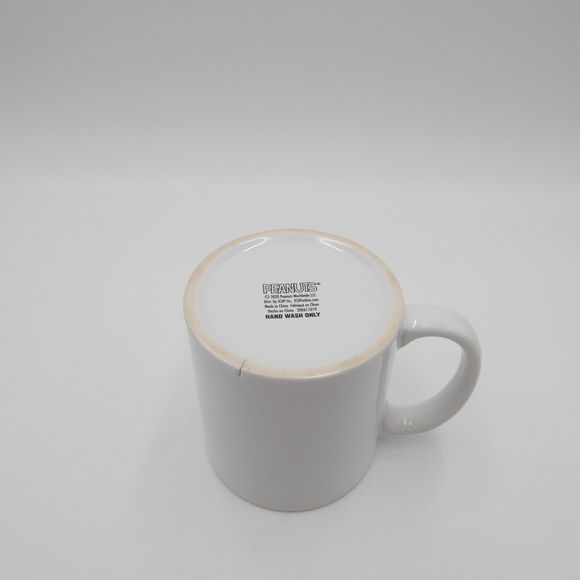 Peanuts Snoopy Home For The Holidays Christmas Mug Coffee Tea Cup White 16 Oz - Picture 8 of 8